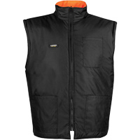 High-Visibility 7-in-1 Jacket, Polyester, High Visibility Orange, X-Small Pryde Industrial Inc.
