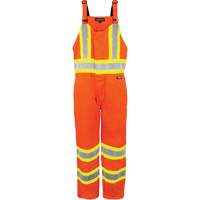 High-Visibility Unlined Overalls, X-Small, High Visibility Orange Pryde Industrial Inc.