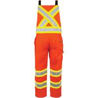 High-Visibility Unlined Overalls, X-Small, High Visibility Orange Pryde Industrial Inc.