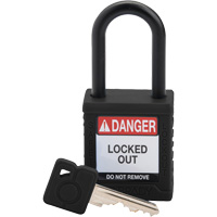Cadenas de s&eacute;curit&eacute; Velocity, Cadenas de s&eacute;curit&eacute;, Cl&eacute;s diff&eacute;rentes, Nylon, Largeur de 1-1/2" Pryde Industrial Inc.