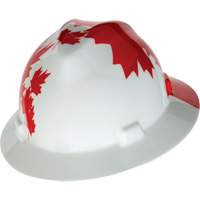 Casque de protection V-Gard &agrave; fentes s&eacute;rie Canadian Freedom, Suspension Rochet, Non ventil&eacute; Pryde Industrial Inc.