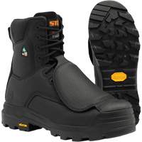Vulcan Work Boots with External Metguard, Leather, Size 5, Impermeable Pryde Industrial Inc.