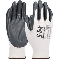 Gants en tricot sans couture G-Tek &eacute;conomiques, T-petit, R&ecirc;vetement Nitrile, Calibre 13, Enveloppe en Nylon Pryde Industrial Inc.