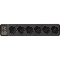 Chargeur multi-unit&eacute;s &agrave; 6 emplacements pour radio bidirectionnelle Curve Pryde Industrial Inc.