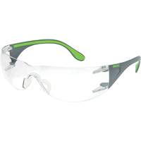 Lunettes de s&eacute;curit&eacute; gris/vert Adapt Lite, Lentille Transparent, Antibu&eacute;e/Anti-&eacute;gratignures, ANSI Z87+/R&eacute;pond ou surpasse la norme CSA Z94.3 Pryde Industrial Inc.