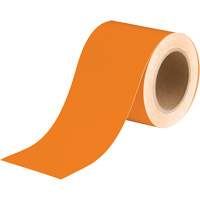 Pipe Marker Tape, 90', Orange Pryde Industrial Inc.