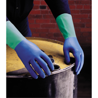 Gants Protector, Taille 6/Petit/6,5, 13" lo, Nitrile/Latex de caoutchouc, Doublure en Ouat&eacute;e, 28 mils Pryde Industrial Inc.