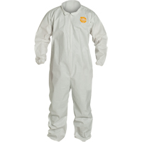 ProShield&reg; 60 Coveralls, Small, White, Microporous Pryde Industrial Inc.