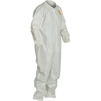 ProShield&reg; 60 Coveralls, Small, White, Microporous Pryde Industrial Inc.