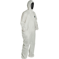 ProShield&reg; 60 Coveralls, Small, White, Microporous Pryde Industrial Inc.