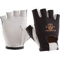 Anti-Impact Left-Hand Glove, X-Small, Goatskin/Split Leather Palm, Hook & Loop Cuff Pryde Industrial Inc.