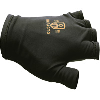Anti-Impact Fingerless Right-Hand Glove, X-Small, Split Leather Palm, Slip-On Cuff Pryde Industrial Inc.