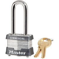 Cadenas &agrave; goupilles, Cl&eacute;s identiques, Acier lamin&eacute;, Largeur de 1-9/16" Pryde Industrial Inc.