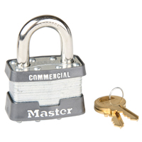 Cadenas &agrave; goupilles, Cl&eacute;s identiques, Acier lamin&eacute;, Largeur de 1-3/4" Pryde Industrial Inc.