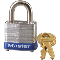 Cadenas &agrave; goupilles, Cl&eacute;s identiques, Acier lamin&eacute;, Largeur de 1-1/8" Pryde Industrial Inc.