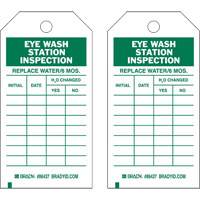 Inspection Record Tags, Polyester, 4" W x 7" H, English Pryde Industrial Inc.