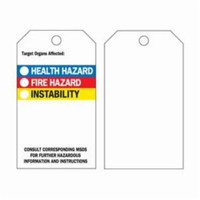 &eacute;tiquettes auto-plastifiantes du droit &agrave; l'information, Polyester, 3" la x 5-3/4" h, Anglais Pryde Industrial Inc.