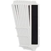 Quick-Align&reg;Individual Gothic Number and Letter Labels, I, 4" H, Black Pryde Industrial Inc.