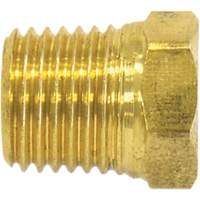 Pipe Plug (Hex Head), 1/4" Dia., Brass Pryde Industrial Inc.