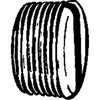 Bouchon de tuyau (avec fentes), 1/8" dia., Laiton Pryde Industrial Inc.