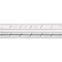 Junior Combination Squares, 6" L, Steel, Satin Pryde Industrial Inc.