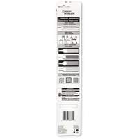 Sharpening File, Flat, 8", Single/Double Pryde Industrial Inc.