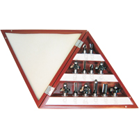 3-Flute Carbide-Tipped Router Bit Sets Pryde Industrial Inc.