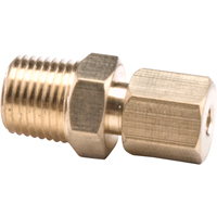 Raccords de compression - Tube &agrave; tuyau m&acirc;le, 3/16" x 1/8" Pryde Industrial Inc.