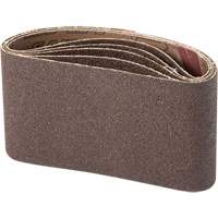 Courroie abrasive pour ponceuse portative, 3" la x 21" lo, Oxyde d'aluminium, Grain 100 Pryde Industrial Inc.
