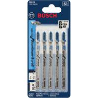 Lames de scie sauteuse, Acier rapide, Tige en T, 4" lo, 8 dents par pouce Pryde Industrial Inc.