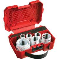 Trousse de scies-cloches Hole Dozer, 12 morceaux Pryde Industrial Inc.