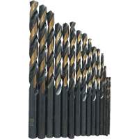Jobber Length Drill Bit Set, 29 Pieces, High Speed Steel Pryde Industrial Inc.