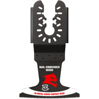 Demo Demon 2-1/2" Universal Fit Bi-Metal Oscillating Blade for Nail-Embedded Wood Pryde Industrial Inc.