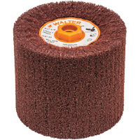 Tambour de conditionnement de surface Blendex, 4-1/2" dia. x 4" la, 5/8"-11 Arbre, Grain Moyen Pryde Industrial Inc.