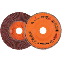Disque &agrave; lamelles Enduro-Flex, 5" x 7/8", Type 27, Grain 40, Alumine de zirconium Pryde Industrial Inc.