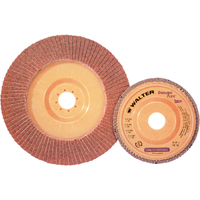 Disque &agrave; lamelles Stainless Enduro-Flex, 4-1/2" x 7/8", Type 27, Grain 40, Alumine de zirconium Pryde Industrial Inc.