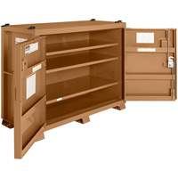 Monster Box Cabinet, Steel, 52 Cubic Feet, Beige Pryde Industrial Inc.