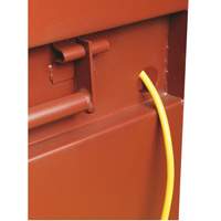 Jobsite Shelf Cabinet, Steel, 47.5 Cubic Feet, Red Pryde Industrial Inc.