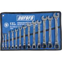 Fixed Head Wrench Set, 13 Pieces, Imperial Pryde Industrial Inc.