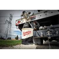 Utility Bucket, 11-4/5" L x 11-4/5" W x 14-3/5" H, Canvas, Beige/Black Pryde Industrial Inc.