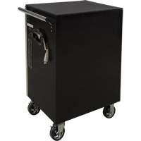 Heavy-Duty Tool Cart, 7 Drawers, 28" W x 22" D x 42-3/8" H, Black Pryde Industrial Inc.
