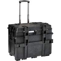 Coffre &agrave; outils militaire mobile avec tiroirs, 8 tiroirs, 22-4/5" la x 15" p x 18" h, Noir Pryde Industrial Inc.