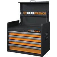 Coffre &agrave; outils de s&eacute;rie GSX, 26" la, 4 tiroirs, Noir/Orange Pryde Industrial Inc.