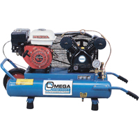 Compresseurs d'air s&eacute;rie entrepreneur, Essence, 6,6 gal. (8 gal. US), 125 PSI Pryde Industrial Inc.