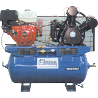 Compresseurs d'air s&eacute;rie industrielle - Compresseurs &agrave; moteur, 25 gal. (30 gal. US) Pryde Industrial Inc.