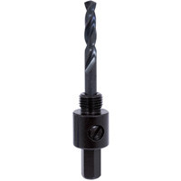 Tri-Sided Holesaw Arbor, 9/16" - 1-3/16", 3/8" Shank Pryde Industrial Inc.
