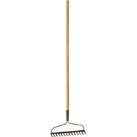 Bow Rake, Wood Handle, 51" L, 14" Blade, 14 Tines Pryde Industrial Inc.