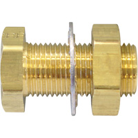 Anchor Coupling, Brass, 3/8" Dia. Pryde Industrial Inc.