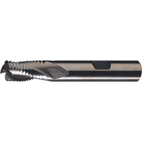 CLEVELAND Roughers, Cobalt, Multi-Flute, Centre Cutting, Square End, 3/8" Dia., Cobalt Pryde Industrial Inc.