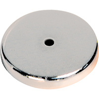 Low Profile Cup Magnets, 1-1/4" Dia., 7 lbs. Pull Pryde Industrial Inc.